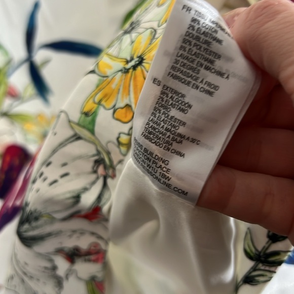 Reiss Floral Shift Onie Sugar Printed Dress - Picture 6 of 9